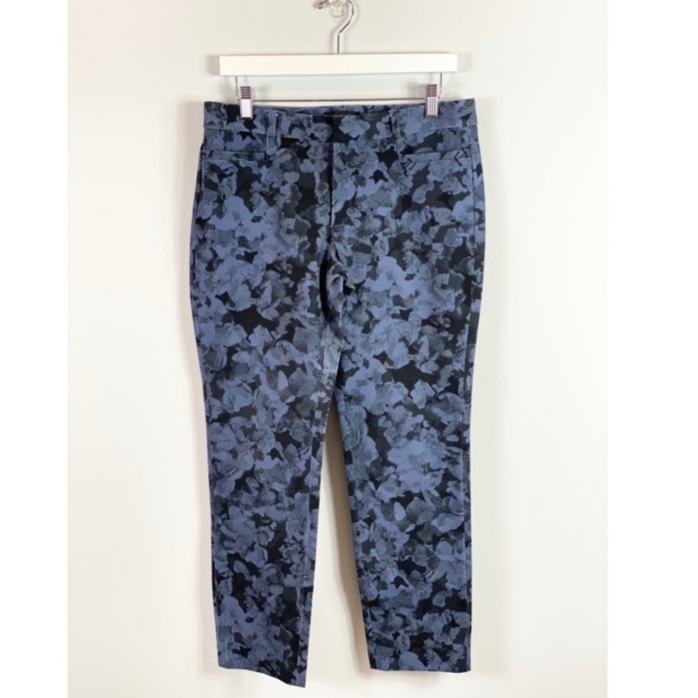 Banana Republic Blue and Black Sloan Pants